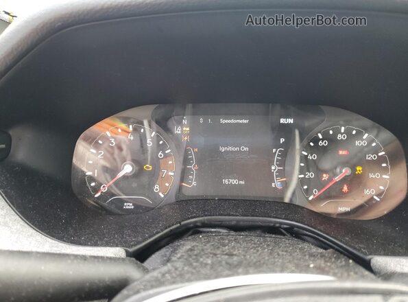 3C4NJDBN3RT605181 2024 JEEP COMPASS White Widok zestawu wskaźników