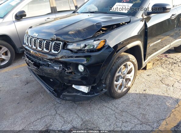 3C4NJDBN9ST588392 2025 JEEP COMPASS Black Widok z przodu