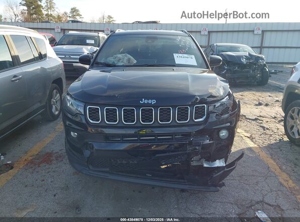 3C4NJDBN9ST588392 2025 JEEP COMPASS Black Widok deski rozdzielczej