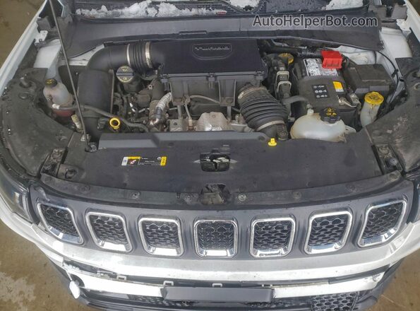 3C4NJDBNXPT518973 2023 JEEP COMPASS White ძრავის განყოფილების ხედი