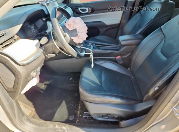 3C4NJDCB1NT100772 2022 JEEP COMPASS Серый Вид салона спереди
