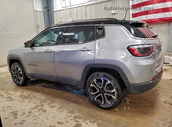 3C4NJDCB1NT153813 2022 JEEP COMPASS Gray Rear left