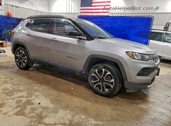 3C4NJDCB1NT153813 2022 JEEP COMPASS Gray Front right