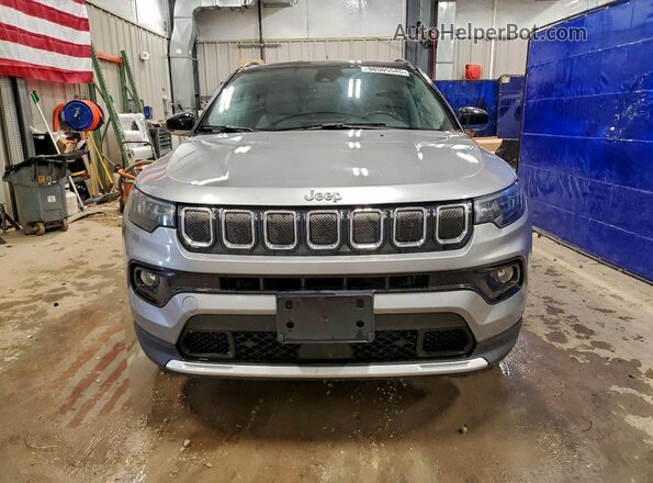 3C4NJDCB1NT153813 2022 JEEP COMPASS Gray Front view