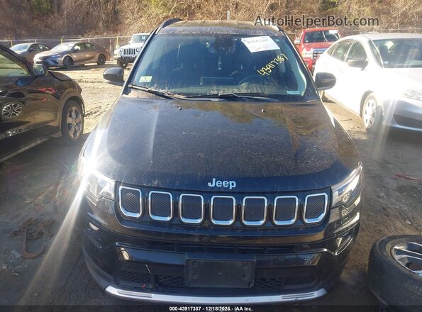 3C4NJDCB1NT189520 2022 JEEP COMPASS Black Вид щитка приладів