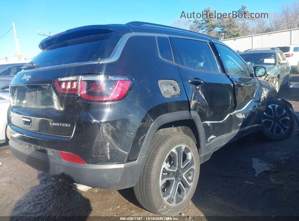 3C4NJDCB1NT189520 2022 JEEP COMPASS Black Задня права чверть