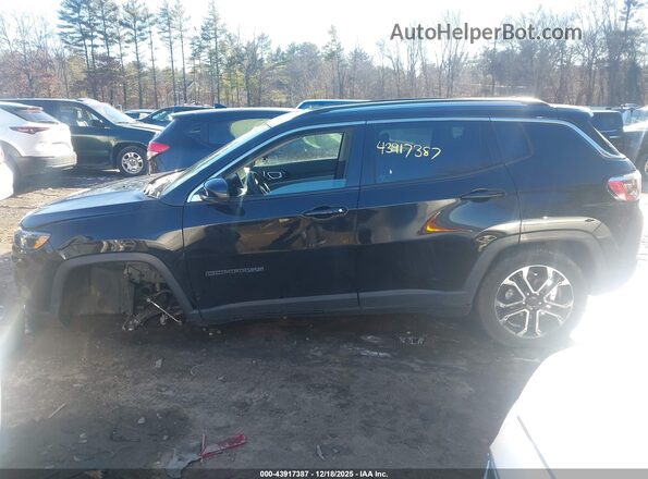 3C4NJDCB1NT189520 2022 JEEP COMPASS Black Панорамний вид салону 360°