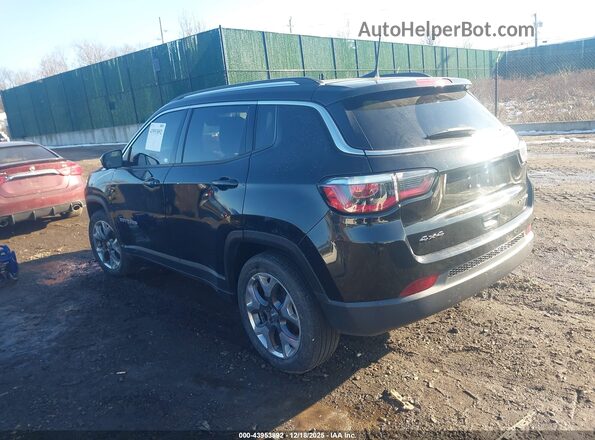 3C4NJDCB3LT244661 2020 JEEP COMPASS Black Tył lewy