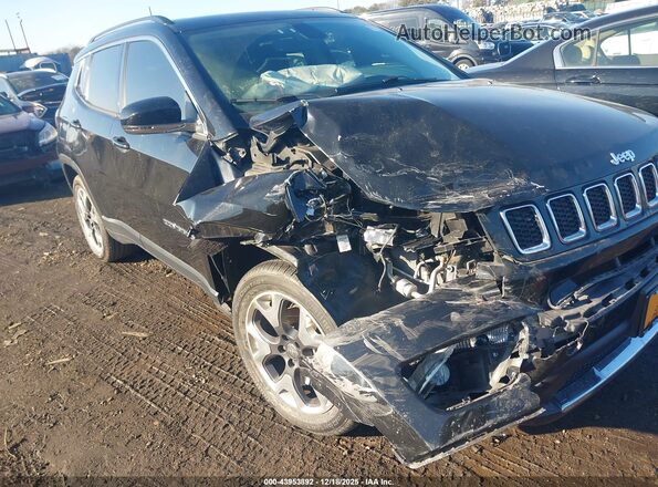 3C4NJDCB3LT244661 2020 JEEP COMPASS Black Widok z przodu
