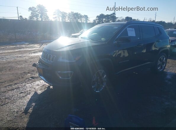 3C4NJDCB3LT244661 2020 JEEP COMPASS Black Przód lewy