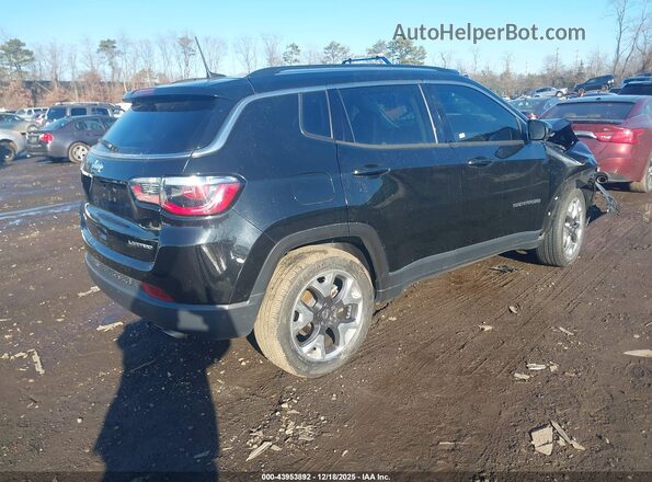 3C4NJDCB3LT244661 2020 JEEP COMPASS Black Tył prawy