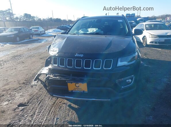 3C4NJDCB3LT244661 2020 JEEP COMPASS Black Widok zestawu wskaźników