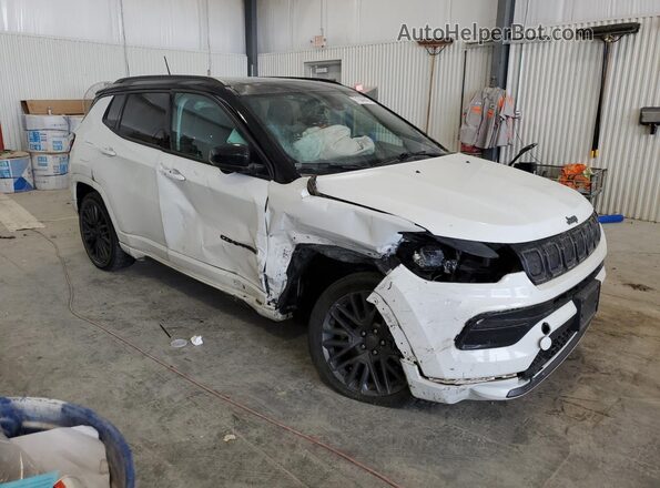 3C4NJDCB3NT189499 2022 JEEP COMPASS White Delantero derecho
