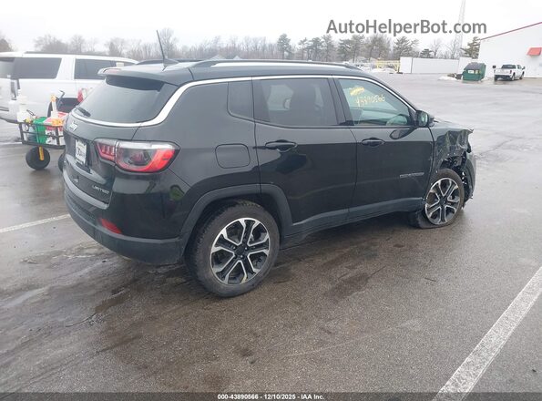 3C4NJDCB4NT108509 2022 JEEP COMPASS Black უკანა მარჯვენა