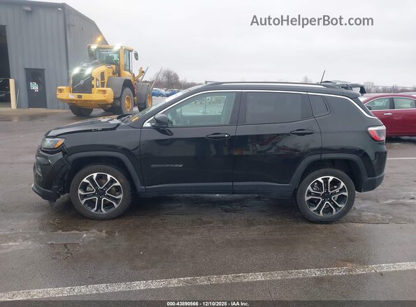 3C4NJDCB4NT108509 2022 JEEP COMPASS Black სალონის 360-გრადუსიანი ხედი