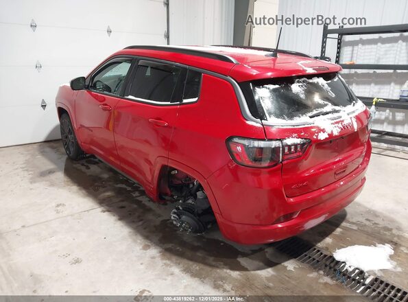 3C4NJDCB6NT162894 2022 JEEP COMPASS Red Trasero izquierdo