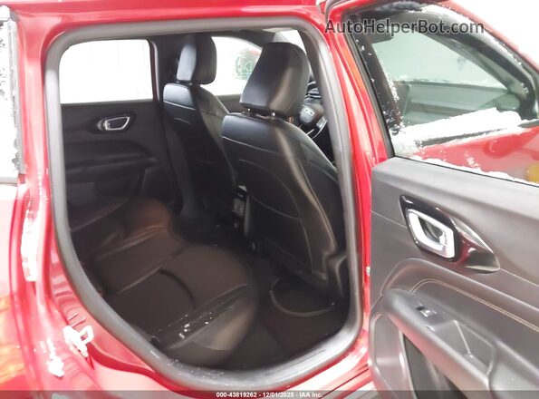3C4NJDCB6NT162894 2022 JEEP COMPASS Red Vista de la etiqueta del VIN