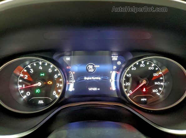 3C4NJDCB9MT584608 2021 JEEP COMPASS Черный Вид щитка приборов