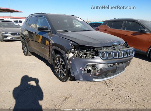 3C4NJDCN7PT569054 2023 JEEP COMPASS Gray წინა ხედი
