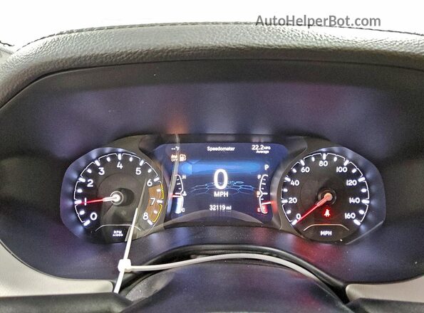 3C4NJDCN9RT134541 2024 JEEP COMPASS Blue Widok zestawu wskaźników