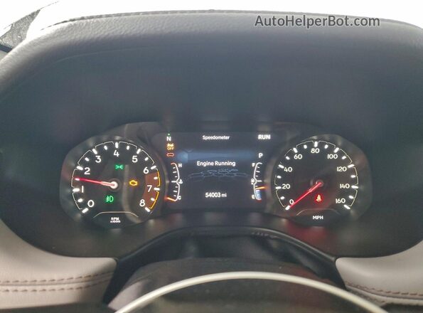 3C4NJDCN9RT610710 2024 JEEP COMPASS White Вид щитка приладів