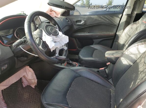 3C4NJDDB0MT602590 2021 JEEP COMPASS Gray Vista interior delantera