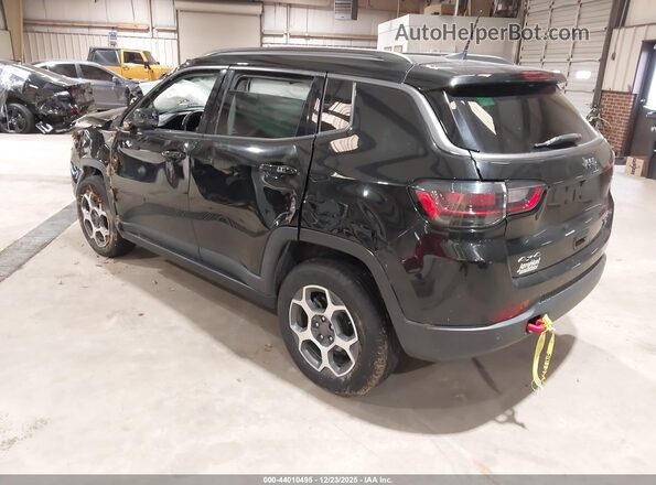 3C4NJDDB9NT157896 2022 JEEP COMPASS Black Հետևի ձախ