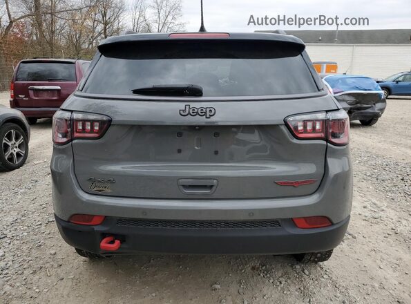 3C4NJDDBXNT105466 2022 JEEP COMPASS Gray Vista trasera