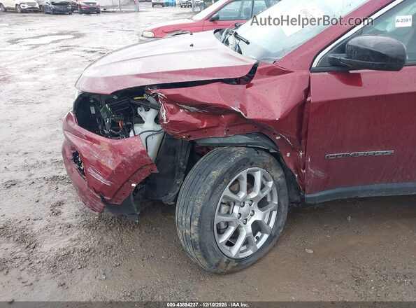 3C4NJDFB7NT118446 2022 JEEP COMPASS Maroon Вид спереду