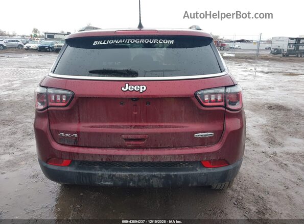 3C4NJDFB7NT118446 2022 JEEP COMPASS Maroon 