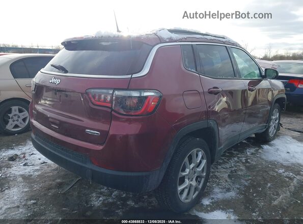 3C4NJDFBXNT183064 2022 JEEP COMPASS Красный Задняя правая четверть