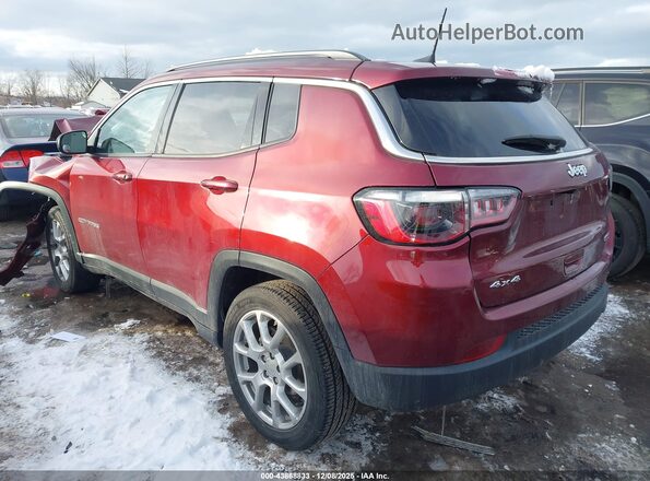 3C4NJDFBXNT183064 2022 JEEP COMPASS Красный Задняя левая четверть