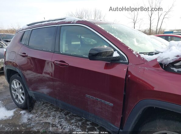 3C4NJDFBXNT183064 2022 JEEP COMPASS Красный Вид задней части салона