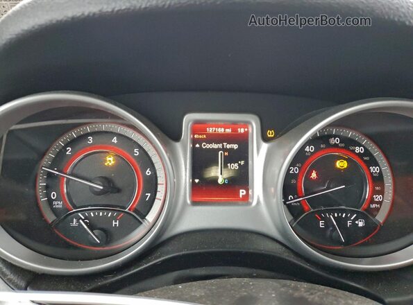3C4PDCAB2LT214032 2020 DODGE JOURNEY Gray Սարքավորումների վահանակի տեսք
