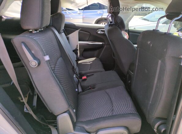 3C4PDCAB3LT207316 2020 DODGE JOURNEY White Вид задньої частини салону