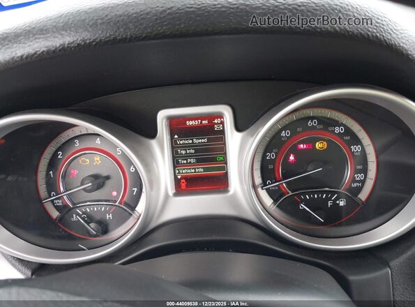 3C4PDCAB5LT278114 2020 DODGE JOURNEY Red Rear seats view