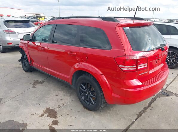 3C4PDCAB5LT278114 2020 DODGE JOURNEY Red Rear left
