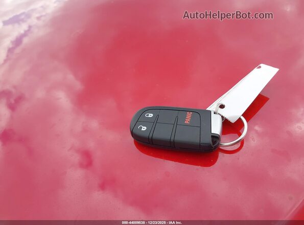 3C4PDCAB5LT278114 2020 DODGE JOURNEY Red Dashboard view