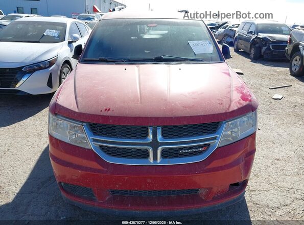 3C4PDCAB8LT275594 2020 DODGE JOURNEY Red Widok zestawu wskaźników
