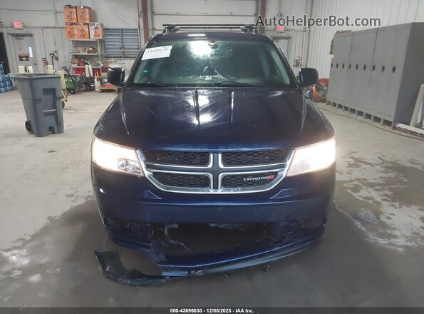 3C4PDCAB9JT531433 2018 DODGE JOURNEY Dark Blue Вид щитка приборов