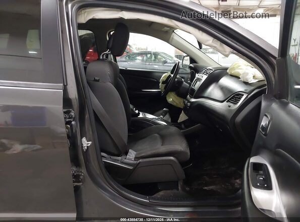 3C4PDCABXJT243694 2018 DODGE JOURNEY Gray Widok wnętrza z przodu