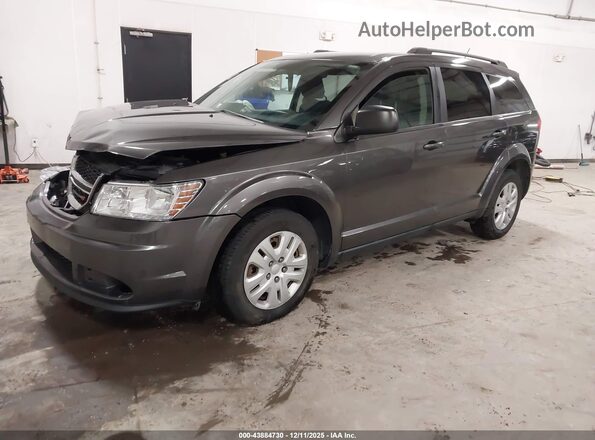 3C4PDCABXJT243694 2018 DODGE JOURNEY Gray Przód lewy