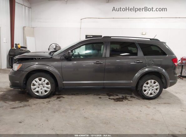 3C4PDCABXJT243694 2018 DODGE JOURNEY Gray Widok wnętrza 360 stopni