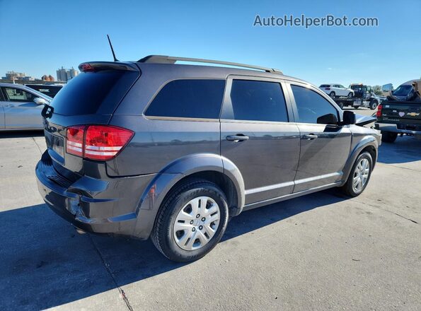 3C4PDCABXLT264905 2020 DODGE JOURNEY Серый Задняя правая четверть