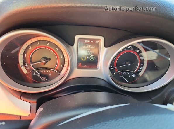 3C4PDCABXLT264905 2020 DODGE JOURNEY Серый Вид щитка приборов