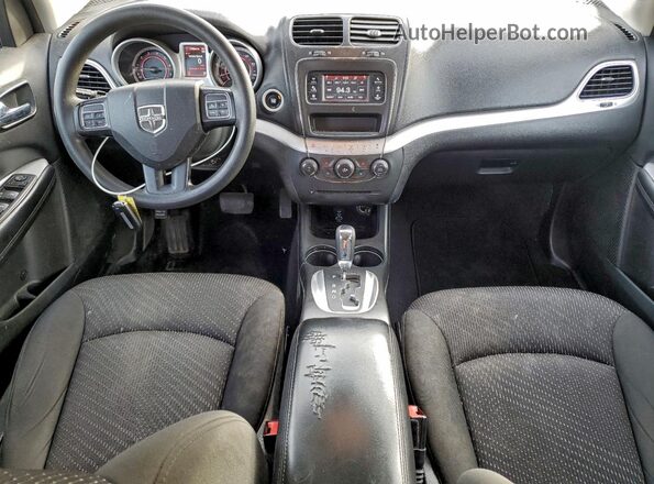 3C4PDCBG7HT509905 2017 DODGE JOURNEY Gray Вид панелі приладів