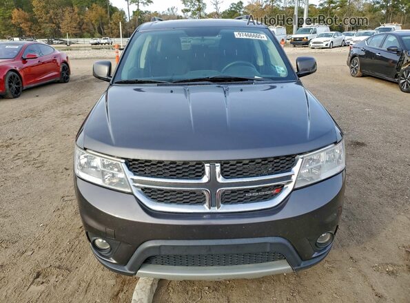 3C4PDCBG7HT509905 2017 DODGE JOURNEY Gray Вид спереду