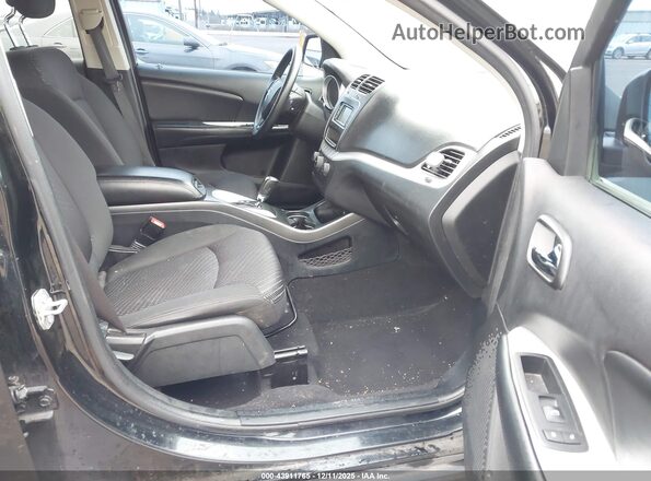 3C4PDCBG9HT533820 2017 DODGE JOURNEY Черный Вид салона спереди