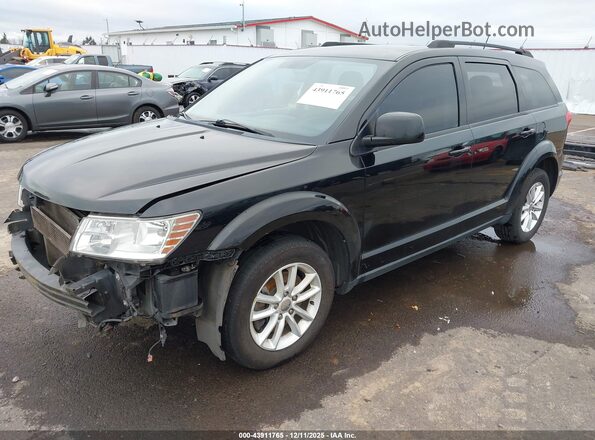 3C4PDCBG9HT533820 2017 DODGE JOURNEY Черный Передняя левая четверть