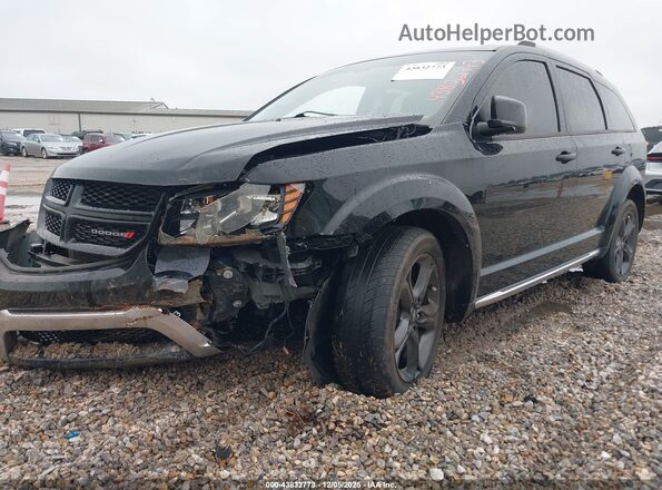 3C4PDCGB9KT867740 2019 DODGE JOURNEY Черный Передняя левая четверть
